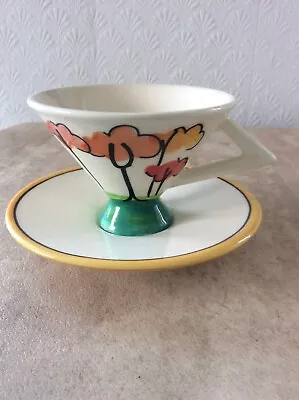 Buy Past Times Clarice Cliff Inspired Tall Trees Cup & Saucer • 26£