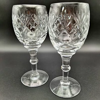 Buy Royal Doulton - Crystal - Georgian Wine Glasses - Pair   • 21.99£