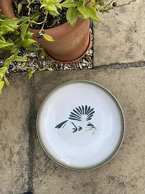 Buy Large Unusual Vintage Honiton Pottery Charger Plate Dish Bird Swallow Dragonfly • 38£