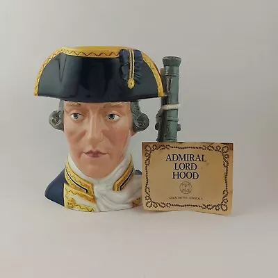 Buy Franklin Mint Maritime Trust Porcelain Admiral Lord Hood Character Jug - 8693 O/ • 52£