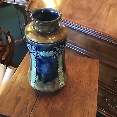 Buy Royal Doulton Lambeth Impressed Stamp Vase Classic Art Nouveau • 89.78£