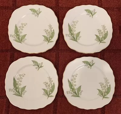 Buy 4 Royal Vale Lily Of The Valley Tea / Side Plates 6.25” • 5£