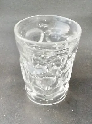 Buy VICTORIAN GLASS TUMBLER  -  Lens / Roundel Pattern - Sowerby? • 12.99£