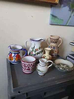 Buy Vintage Moroccan Tunisian Safi Hand Painted Pottery  Joblot  • 20£