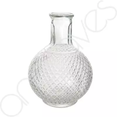 Buy Textured Glass Flower Bud Vase Jar Home Decoration Decor Ornament • 6.89£