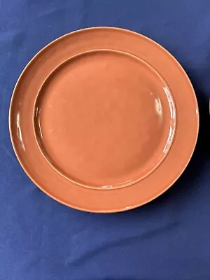 Buy Orange Pottery Barn Dinner Plate Handcrafted Portugal Cambria 11.75 Inches • 14.20£