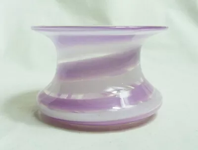 Buy Orrefors Ingeborg Lundin Purple White Swirl Bowl MCN Swedish Design • 90£