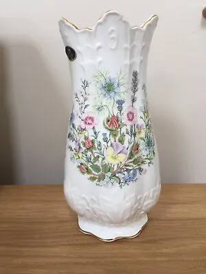 Buy Aynsley Fine Bone China Wild Tudor Vase. • 10£