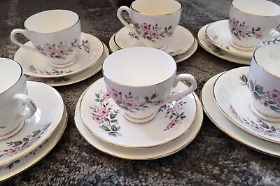 Buy Elizabethan Fine Bone China Tea Set 6 X Teacups & Saucers Vintage Tea Set 18pcs • 2.50£