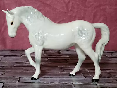 Buy Beswick Dapple Grey Gloss Stocky Jogging Mare Horse Figurine Model No.855 • 69.99£