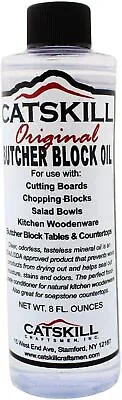 Buy Catskill Original Butchers Block Oil - For All Kitchen Wooden Ware & Soapstone • 18.53£