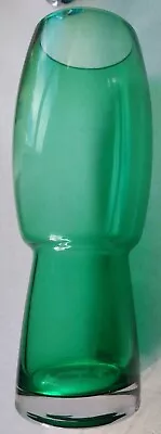 Buy Riihimaki Riihimaen Tamara Aladin Meadow Green Glass Vase Vintage MCM • 29.99£