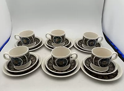 Buy X6 Biltons Ironstone Tableware Trios. Cup, Saucer & Side Plates (AN_7431) • 20£