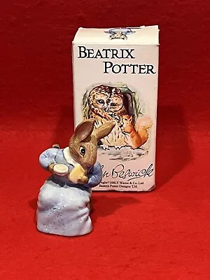Buy Beatrix Potter Beswick Figurine Cottontail Gift Present Peter Rabbit Boxed 1980s • 11.99£