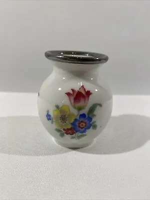 Buy Thomas Rosenthal Mini Vase - 1. Choice 6cm - Flower Bouquet Miniature Vase Silver • 19.62£