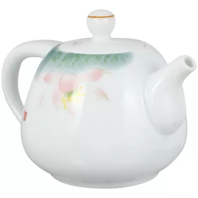Buy Ceramic Chinese Flower Teapot For Loose Tea - Large Serving Kettle • 18.28£