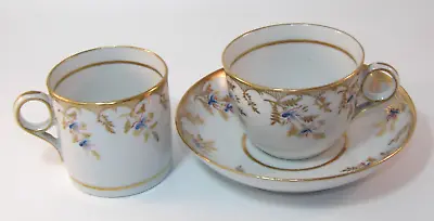 Buy Antique New Hall Trio Coffee Cup, Tea Cup And Saucer Pattern 471 C1810  VGAC • 45.99£