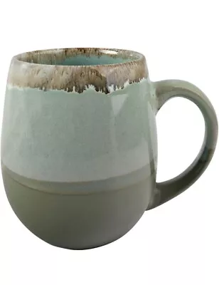 Buy 18 Oz Large Pottery Coffee,tea Mug For Office And Home- Green 18oz(7qn) Gift • 12.32£