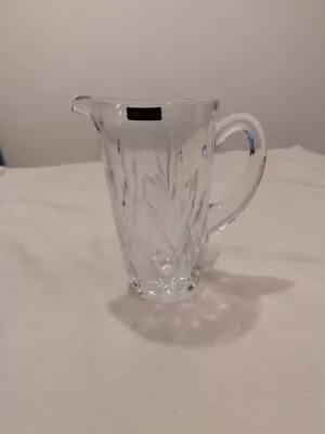 Buy Heavy Lead Crystal Glass Water Jug Pitcher Hold 1 Pint • 20£
