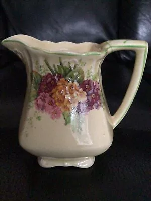 Buy Vintage Myott Son & Co England Countryside Floral Design Milk Or Cream Jug • 7.99£