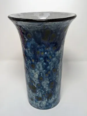 Buy Large 10  Blue-Green Mid Century Vase  Gorgeous  Marked  DP   • 195.03£