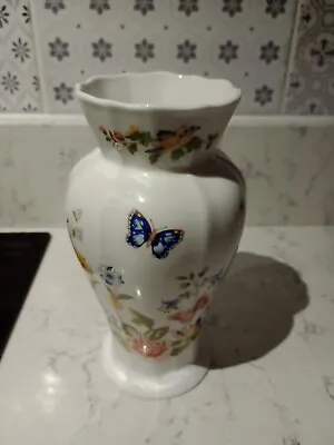 Buy Aynsley Cottage Garden Vase Fine Bone China 6” Floral Butterfly  • 9.99£