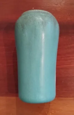 Buy 1916 Antique ROOKWOOD American Art Pottery Blue Green Glaze Vase • 216.86£