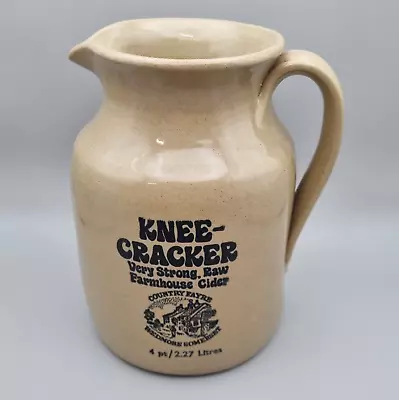 Buy Vintage Moira Pottery Stoneware Knee Cracker Cider Rustic Farmhouse Jug Pitcher • 19.99£