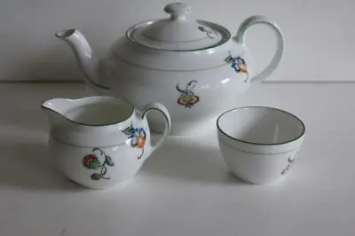 Buy A Lovely Vintage Victoria China 3 Piece Child's Tea Set,teapot,sugar Bowl & Jug. • 14.99£