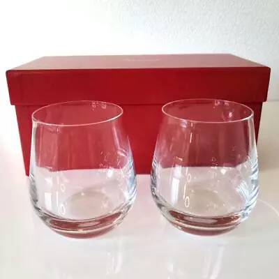 Buy Baccarat Tumbler S Chateau Glass Pair Set Crystal Clear Tableware Mint • 105.20£