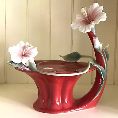 Buy Franz Collection - Island Beauty Hibiscus - Candle Holder (fz01624) - Rare • 195£
