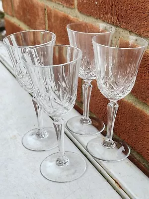 Buy Set Of 4cut Glass Sherry / Liqueur Glasses Perfect • 12£