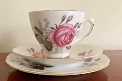 Buy Lovely Assorted Vintage Bone China Trios -  Tea Cup, Saucer, Tea Plate • 6£