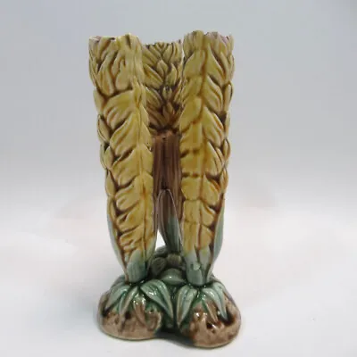 Buy Triple Wheat Vase Circa 1900 Unmarked 5  Ceramic Collectable Decorative RARE   • 255£