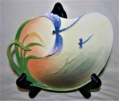 Buy Franz Porcelain Dragonfly Plate FZ00260 • 57.53£