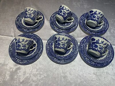 Buy English Ironstone  Blue Ware Tea Set • 34.99£