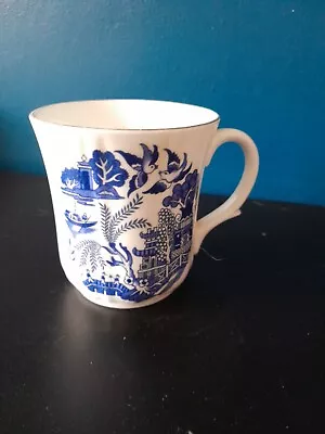 Buy Bone China Willow Pattern Mug.  Mug  Blue White • 3£