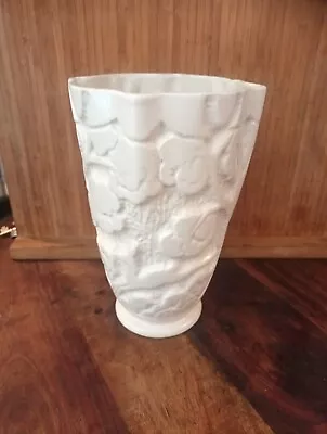 Buy Art Deko Era Vintage Beswick Ware English Pottery Beige ,9  Tall Vase Antique • 50£