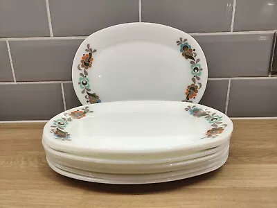 Buy Vintage 1960’s JAJ Pyrex Carnaby Tempo Steak Platters, Great Condition,Set Of 8. • 80£