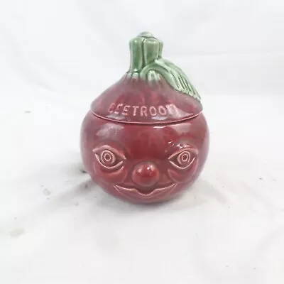 Buy Vintage Ceramic Lidded Beetroot Face Dish Sylvac Pottery • 4.85£