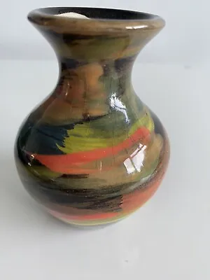 Buy Hedi O'Neill Dingle Ireland Small Bud Vase Hand Thrown Pottery Hand Painted • 12£