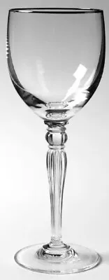 Buy Waterford Ireland Crystal Carleton Platinum White Wine Stem - Amazing Condition • 66.44£