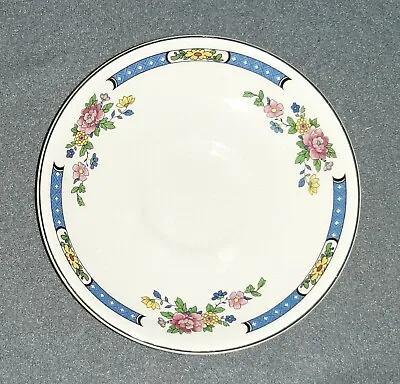 Buy Lord Nelson Pottery England - Pink Blue Floral & Bird - Small Saucer 5 3/4  • 2.78£