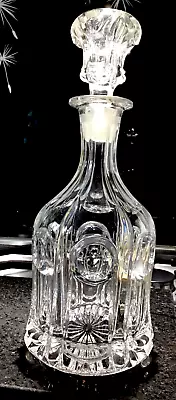 Buy VICTORIAN ANTIQUE Hand Cut Glass Decanter -  Home Bar - (2 Available). • 28£