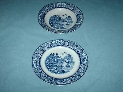Buy Antique/vintage Olde Alton Ware Dinner Plate 26 Cm Wide  & Soup Bowl 25 Cm Wide • 18£