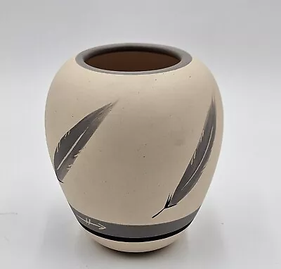 Buy Desert Pueblo Pottery Vase By Grey Feather, Vintage, Signed, 5.25 X5  Pot  • 17.16£