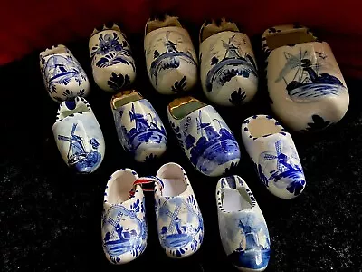 Buy Collection Delft Blue And White Pottery X 12 • 19.99£