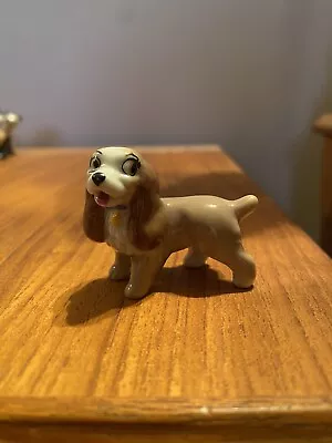 Buy LADY Rare WADE Whimsies Walt Disney Hatbox Collectible Dog Figurine • 0.99£