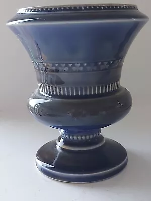 Buy Vintage Irish Porcelain Urn Vase Blue / Green • 24£
