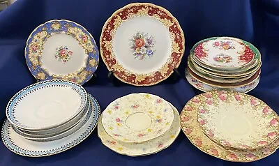 Buy Paragon Star Side Plates And Saucers  Double Warrant Replacements You Choose • 4.99£